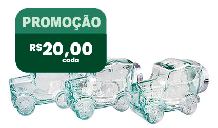 Baleiros Temáticos de Vidro